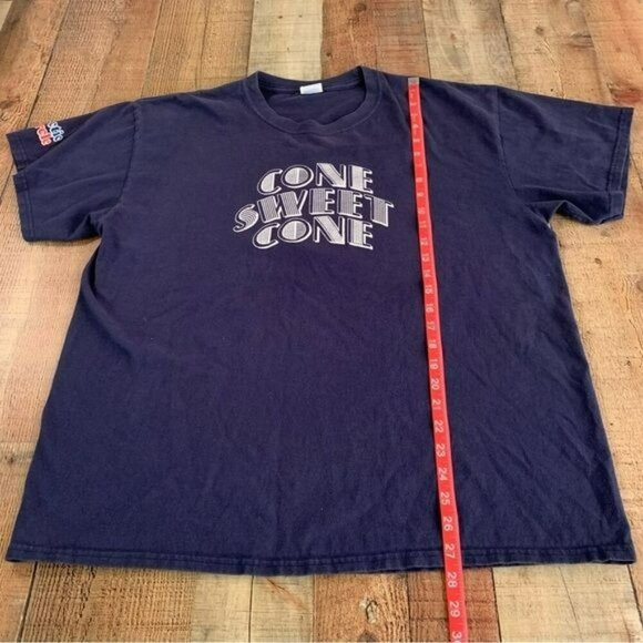 Arctic Circle mens short sleeve crew neck t-shirt with icecream graphic blue -XL - Picture 3 of 10